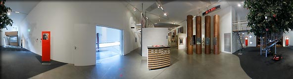 360-Grad Rundbild Baum des Lebens im J&uuml;dischen Museum Berlin