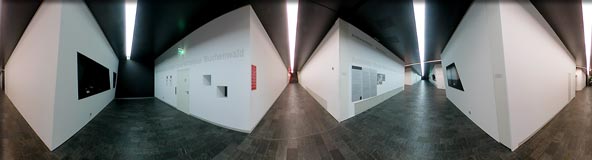 360-Grad Rundbild Holocaust Mahnmal am Achsenkreuz im J&uuml;dischen Museum Berlin