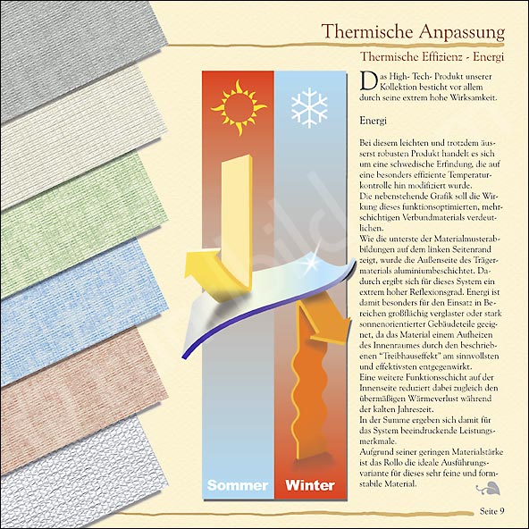 NB Products - Hochwirksame Funktionsgewebe f&uuml;r den Sonnenschutz