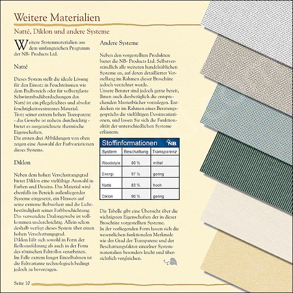 NB Products - Textilgewebe f&uuml;r den Einsatz im Au&szlig;enbereich